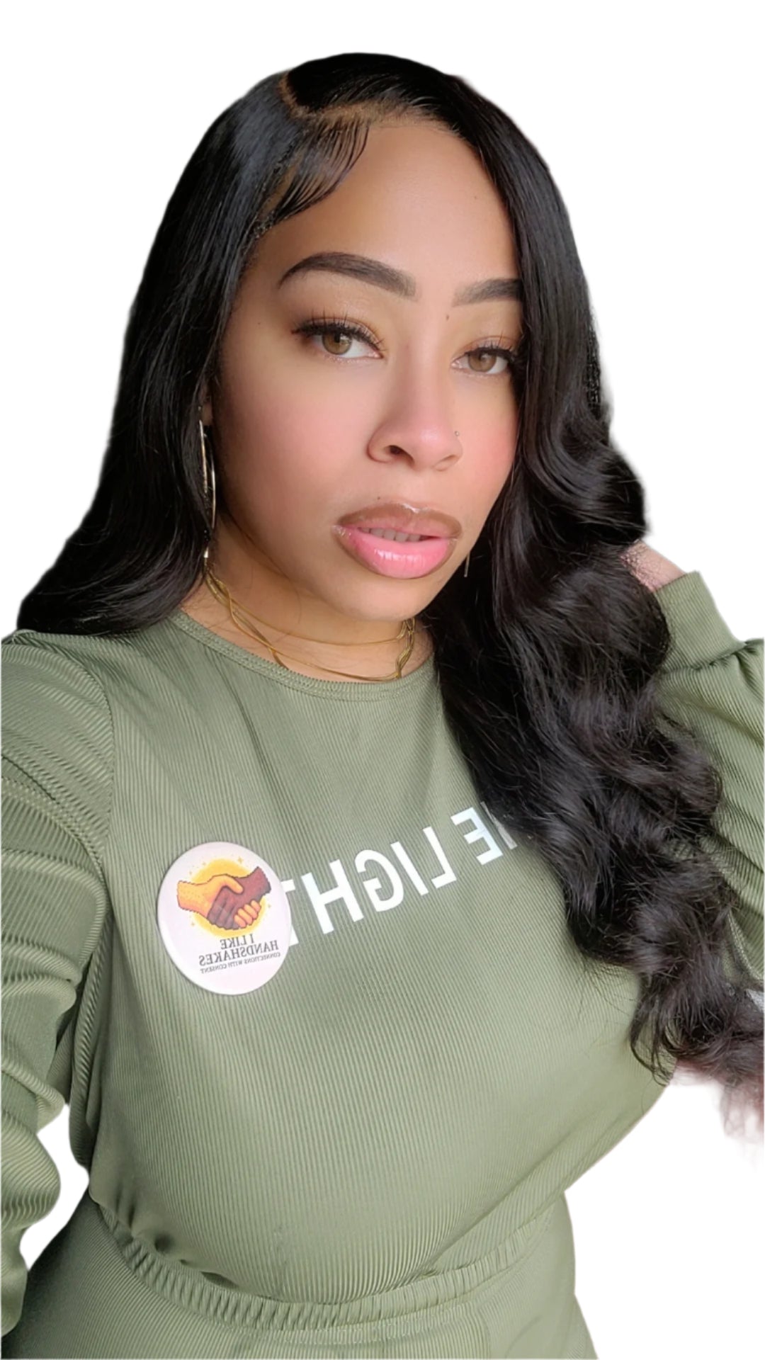 “Please Respect My Space” Button Pin – Wear Your Boundaries with Pride